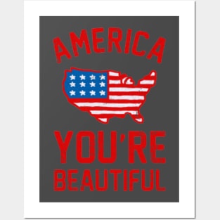 AMERICA, YOU'RE BEAUTIFUL Posters and Art